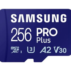 Memory cards Samsung  microSD Card Pro Plus 256 GB, MicroSDXC, Flash memory class 10