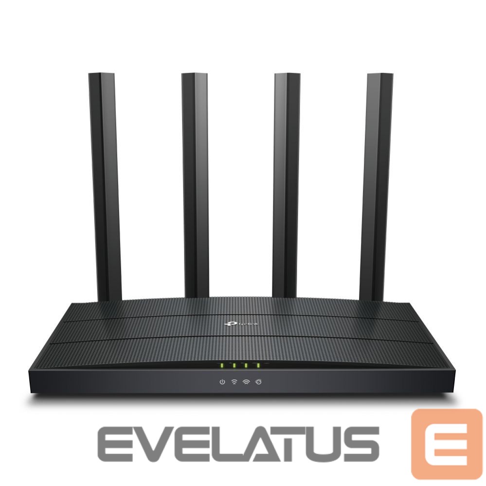 Routers TP-Link Wi-Fi 6 Router Archer AX12 802.11ax, 300+1201 Mbit/s, 10/100/1000 Mbit/s, Ethernet LAN (RJ-45) ports 3, MU-MiMO No, Antenna type External