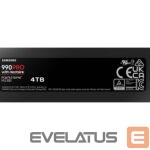 Жесткий диск SSD Samsung  990 PRO with Heatsink NVMe SSD 4TB 