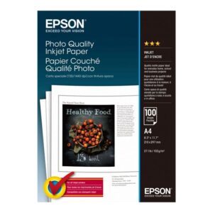 Kontoritarbed EPSON  Photo Quality Inkjet Paper - A4 - 100 sheets
