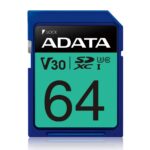 Atminties kortelės ADATA  Premier Pro UHS-I SDXC 64 GB Flash memory class 10