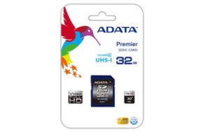 Memory cards ADATA  Premier 32 GB SDHC Flash memory class 10 No