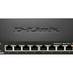 Datoru piederumi D-link  DGS-108/E  8-port Gigabit Switch 