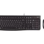 Kompiuterio klaviatūra Logitech  LOGI MK120 corded Desktop black USB (US) 