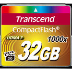Atmiņas kartes Transcend  Compact Flash 1000x 32GB 
