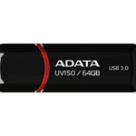 Flash drive ADATA  ADATA UV150 64GB USB3.0 Stick Black 
