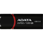 USB atmintinė ADATA  DashDrive UV150 128GB USB 3.0  Black 