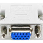 Biuro įrankiai Gembird  adapter DVI-A/VGA (24M/15F)