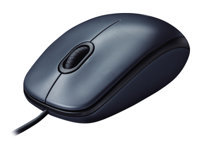 Datora pele Logitech  LOGI M100 Mouse USB - EMEA Black
