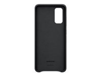Nugarėlės dėklai Samsung - Galaxy S20 Leather Cover Black