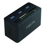 Converter Logilink  USB 3.0 Hub with All-in-One Card Reader