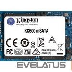 Kietasis diskas SDD Kingston  KINGSTON KC600 512GB SATA3 mSATA SSD 