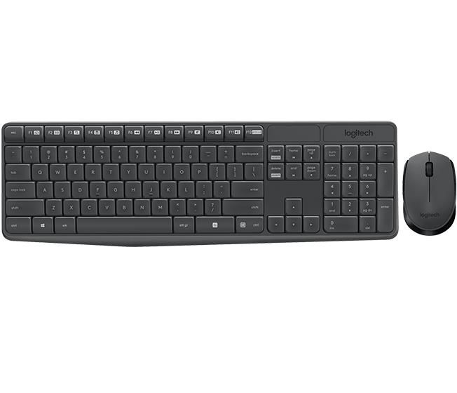 Arvuti klaviatuur Logitech KEYBOARD WRL COMBO MK235 ENG/DESKTOP 920-007931
