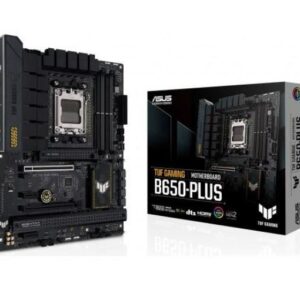 AMD protsessori emaplaat Asus  Mainboard||AMD B650|SAM5|MicroATX|Memory DDR5|Memory slots 4|1xPCI-Express 4.0 1x|2xPCI-Express 4.0 16x|2xM.2|1xHDMI|1xDisplayPort|4xUSB 2.0|3xUSB 3.2|1xUSB-C|1xRJ45|5xAudio port|TUFGAMINGB650M-PLUS 
