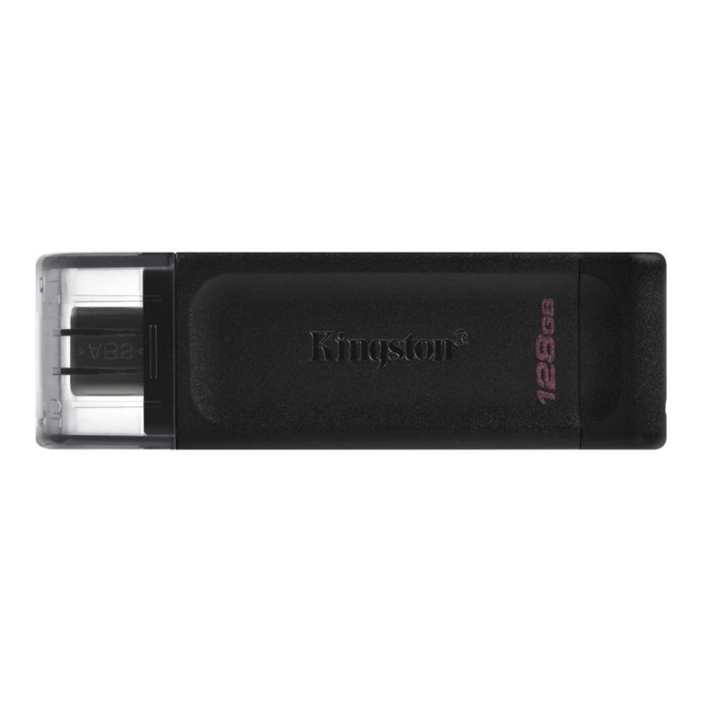 Zibatmiņa Kingston MEMORY DRIVE FLASH USB-C 128GB/DT70/128GB