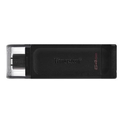 Zibatmiņa Kingston MEMORY DRIVE FLASH USB-C 64GB/DT70/64GB