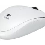 Kompiuterio pelė Logitech  MOUSE USB OPTICAL B100/WHITE OEM 910-003360 