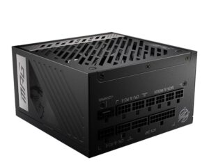 Barošanas bloks MSI  Power Supply||850 Watts|Efficiency 80 PLUS GOLD|PFC Active|MPGA850GPCIE5 