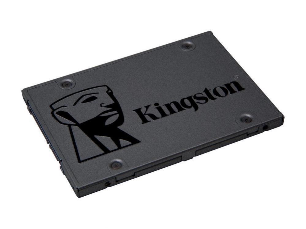 Kõvaketas SSD Kingston SSD||A400|960GB|SATA 3.0|TLC|Write speed 450 MBytes/sec|Read speed 500 MBytes/sec|2,5"|TBW 300 TB|MTBF 1000000 hours|SA400S37/960G