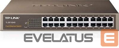 Võrgulülitid TP-Link NET SWITCH 24PORT 10/100M/TL-SF1024D