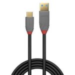 Kabelis LINDY  CABLE USB3.2 A-C 0.5M/ANTHRA 36910 