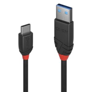 Kabelis LINDY  CABLE USB3.2 A-C 1M/BLACK 36916 