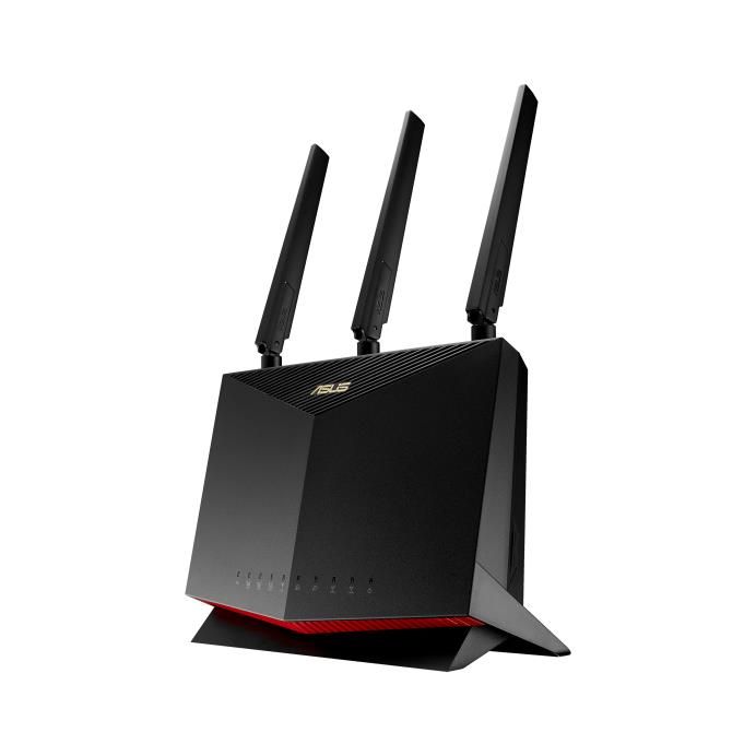 Ruuterid Asus Wireless Router||Wireless Router|2600 Mbps|Wi-Fi 5|USB 2.0|1 WAN|4x10/100/1000M|Number of antennas 4|4G-AC86U