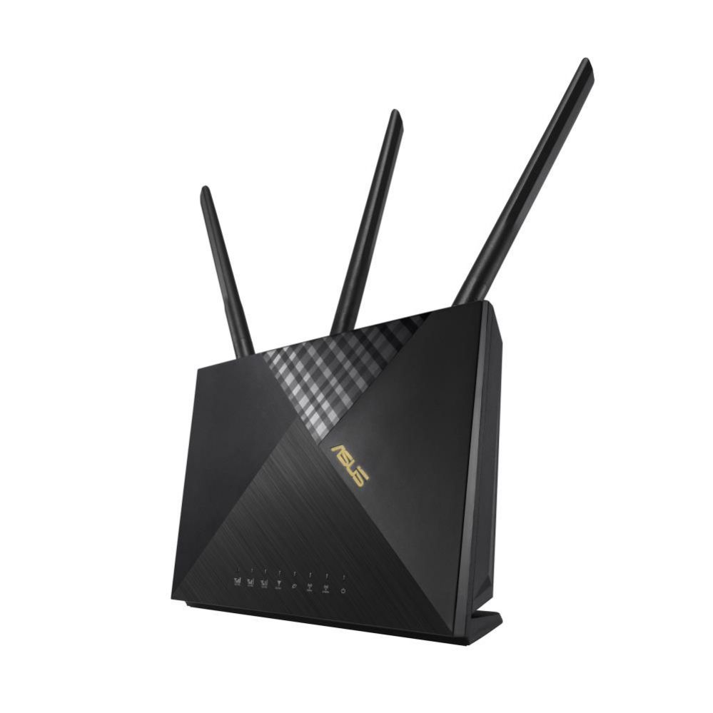 Ruuterid Asus Wireless Router||Wireless Router|1800 Mbps|Wi-Fi 5|Wi-Fi 6|1 WAN|4x10/100/1000M|Number of antennas 4|4G-AX56