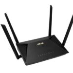 Rūteris Asus  Wireless Router||Wireless Router|1800 Mbps|Mesh|Wi-Fi 5|Wi-Fi 6|IEEE 802.11n|USB|1 WAN|3x10/100/1000M|Number of antennas 4|RT-AX1800U 