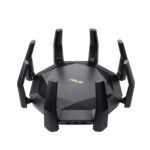 Rūteris Asus  Wireless Router||6000 Mbps|Mesh|Wi-Fi 6|USB 3.1|9x10/100/1000M|1x10GbE|1xSPF+|Number of antennas 8|RT-AX89X 