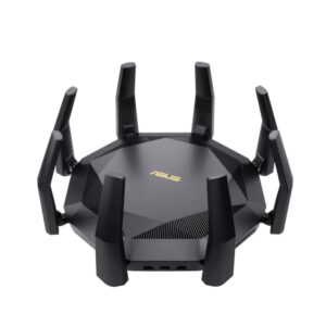 Rūteris Asus  Wireless Router||6000 Mbps|Mesh|Wi-Fi 6|USB 3.1|9x10/100/1000M|1x10GbE|1xSPF+|Number of antennas 8|RT-AX89X 