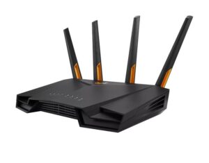 Rūteris Asus  Wireless Router||Wireless Router|4200 Mbps|Mesh|Wi-Fi 5|Wi-Fi 6|IEEE 802.11n|USB 3.2|1 WAN|4x10/100/1000M|Number of antennas 4|TUFGAMINGAX4200 