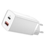 Adapteriai Baseus  MOBILE CHARGER WALL 65W / WHITE CCGAN2L-B02 