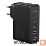 Lādēšanas ierīces un kabeļi Baseus  MOBILE CHARGER WALL 2C+2U 100W/BLACK CCGAN2P-L01