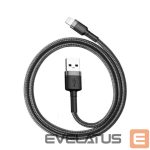 Кабель Baseus  CABLE LIGHTNING TO USB 2M/GRAY/BLACK CALKLF-CG1 