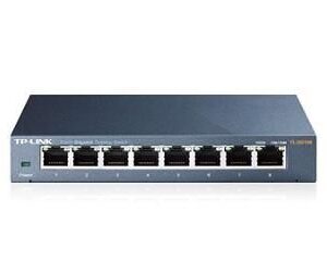 Võrgulülitid TP-Link  NET SWITCH 8PORT 1000M/TL-SG108 