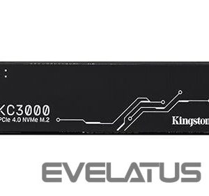Hard drive SSD Kingston  SSD||KC3000|2TB|M.2|NVMe|3D TLC|Write speed 7000 MBytes/sec|Read speed 7000 MBytes/sec|MTBF 1800000 hours|SKC3000D/2048G 