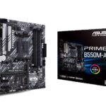 AMD protsessori emaplaat Asus  Mainboard||AMD B550|SAM4|MicroATX|Memory DDR4|Memory slots 4|2xPCI-Express 3.0 1x|1xPCI-Express 4.0 16x|2xM.2|1x15pin D-sub|1xDVI-D|1xHDMI|6xUSB 3.2|1xPS/2|1xRJ45|3xAudio port|PRIMEB550M-A 