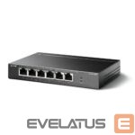 Commutator TP-Link  Switch||TL-SF1006P|Desktop/pedestal|6x10Base-T / 100Base-TX|PoE+ ports 4|TL-SF1006P 