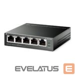 Jungikliai TP-Link  Switch||TL-SG105PE|Desktop/pedestal|5x10Base-T / 100Base-TX / 1000Base-T|PoE ports 4|TL-SG105PE 
