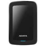 Cietais disks HDD ADATA  External HDD||HV300|1TB|USB 3.1|Colour Black|AHV300-1TU31-CBK 