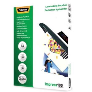 Biuro įrankiai Fellowes  LAMINATOR POUCH GLOSSY/A4 100 100PCS 5351111