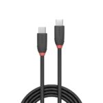 Кабель LINDY  CABLE USB3.2 C-C 0.5M/BLACK 36905 