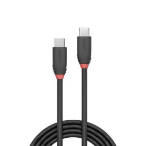Kabelis LINDY  CABLE USB3.2 C-C 1M/BLACK 36906 