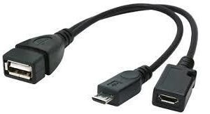 Cable Gembird  CABLE USB OTG AF +MICRO BF TO/MICRO BM A-OTG-AFBM-04 