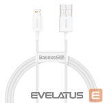 Kaabel Baseus  CABLE LIGHTNING TO USB 1M/WHITE CALYS-A02 