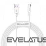 Cable Baseus  CABLE USB TO USB-C 1M/WHITE CATYS-02 66W 