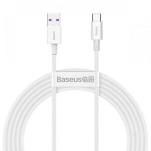 Kabelis Baseus  CABLE USB TO USB-C 1M/WHITE CATYS-02 66W
