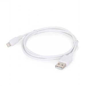 Cable Gembird  CABLE LIGHTNING TO USB2 2M/WHT CC-USB2-AMLM-2M-W 