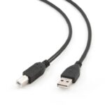 Kaabel Gembird  CABLE USB2 AM-BM 3M/BLACK CCP-USB2-AMBM-10 